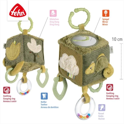 Baby Fehn Aktivity kostka chameleon Crazy