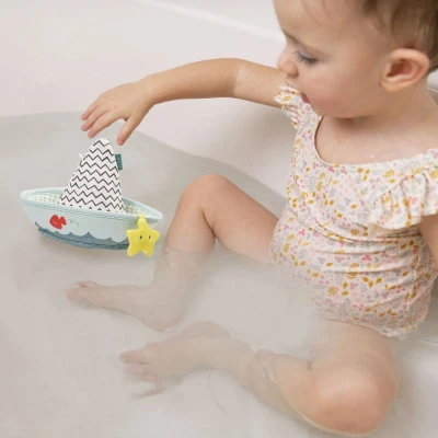 Baby Fehn Koupací loď maňásek na prsty Splash Play
