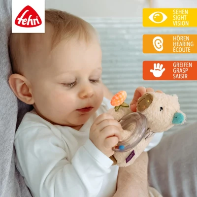 Baby Fehn Kroužkové chrastítko Capybara