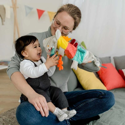 Baby Fehn Maňásek krokodýl DoBabyDoo