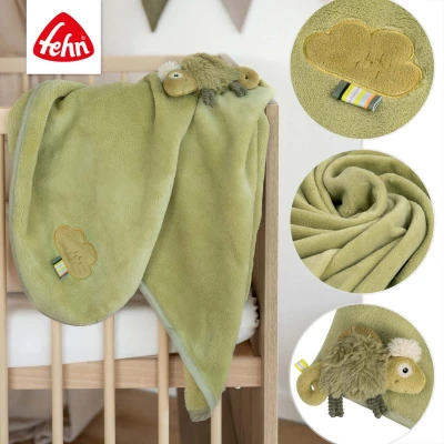 Baby Fehn Mazlicí deka Chameleon Crazy zelená