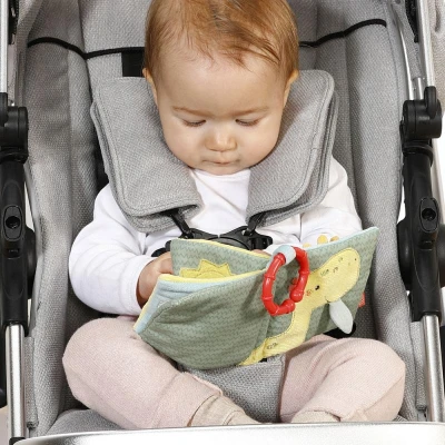 Baby Fehn Měkká knížka Happy Dino