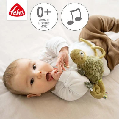 Baby Fehn Mini hrací chameleon Crazy