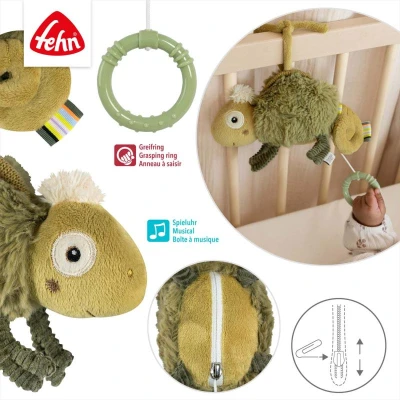 Baby Fehn Mini hrací chameleon Crazy