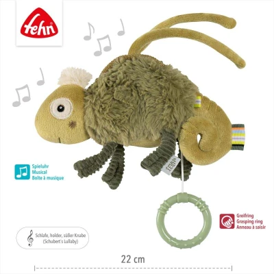 Baby Fehn Mini hrací chameleon Crazy