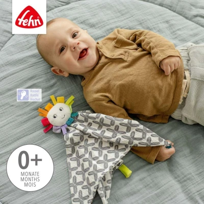 Baby Fehn Mušelínový muchláček se sluncem DoBabyDoo BW