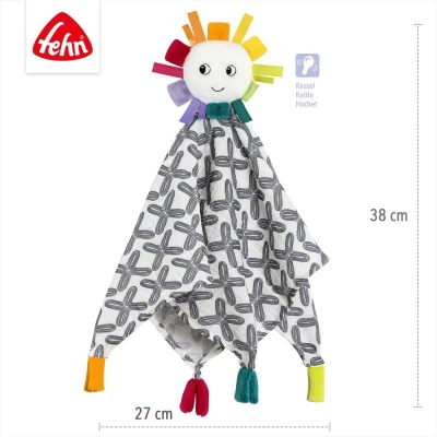 Baby Fehn Mušelínový muchláček se sluncem DoBabyDoo BW