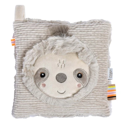 Baby Fehn Lenochod Lazy béžový nahřívací polštářek