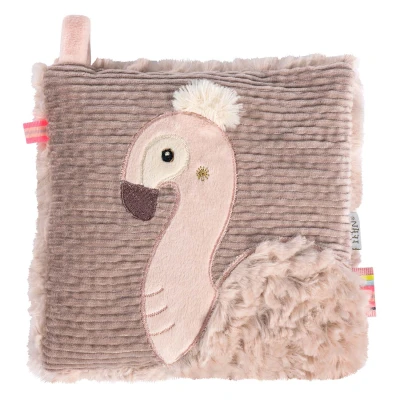Baby Fehn Nahřívací polštářek plameňák Pink