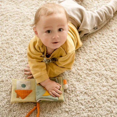 Baby Fehn Plyšová knížka FehnNatur 3.0