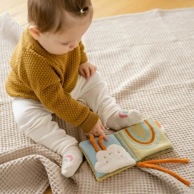 Baby Fehn Plyšová knížka FehnNatur 3.0