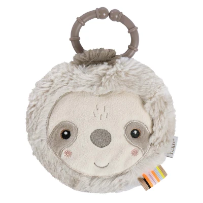 Baby Fehn Plyšová knížka lenochod Lazy béžová