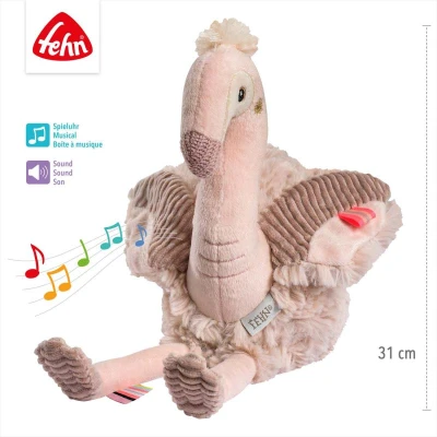 Baby Fehn Pomůcka na spaní plameňák Pink