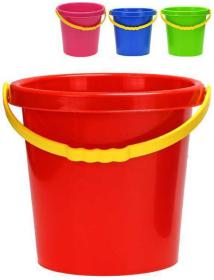 Baby kbelík 17cm kyblíček plastový žluté ouško 4 barvy