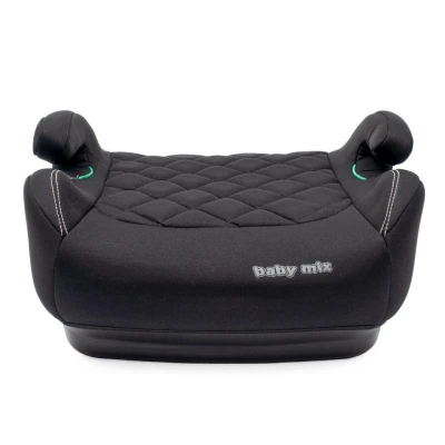 Baby Mix Autosedačka-podsedák HERO Plus ISOFIX I-SIZE black 2025