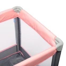 BABY MIX Dětská cestovní postýlka se závěsným lůžkem Sloni modrá