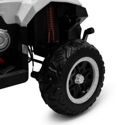 Baby Mix Dětská elektrická čtyřkolka RAVE 4x4 bílá