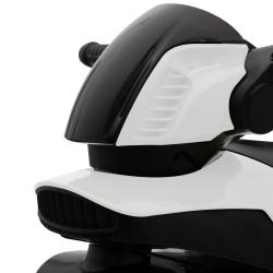 BABY MIX Dětská elektrická motorka POLICE bílá