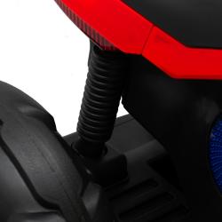 BABY MIX Dětská elektrická motorka POLICE červená