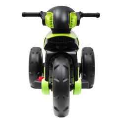 BABY MIX Dětská elektrická motorka POLICE zelená
