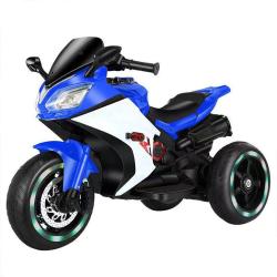 Baby Mix Dětská elektrická motorka Rare modrá Baby Mix Dětská elektrická motorka Rare modrá