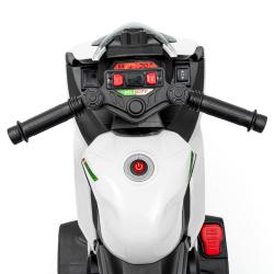 Baby Mix Dětská elektrická motorka Supersport bílá