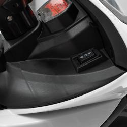 Baby Mix Dětská elektrická motorka Supersport bílá