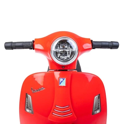 BABY MIX Detská elektrická motorka Vespa červená