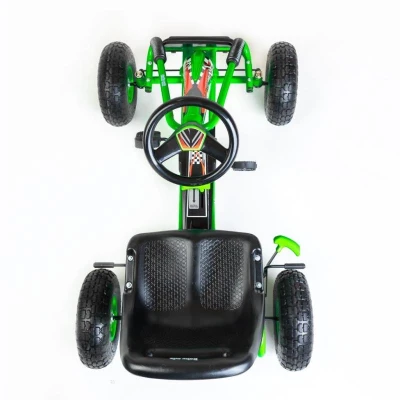 BABY MIX Dětská šlapací motokára Go-kart Razor růžová