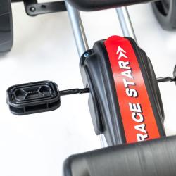 BABY MIX Dětská šlapací motokára Go-kart Speedy červená