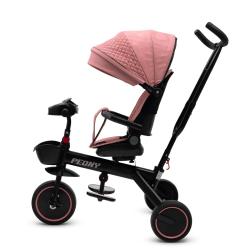 Baby Mix Dětská tříkolka Peony EVA růžová