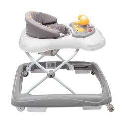 BABY MIX Dětské chodítko s volantem a silikonovými kolečky