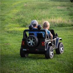 Baby Mix Dětské elektrické autíčko Jeep Wrangler Rubicon černé