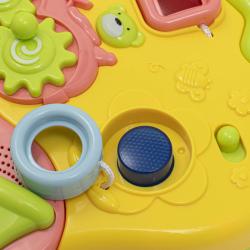 BABY MIX Dětské hrající chodítko modré