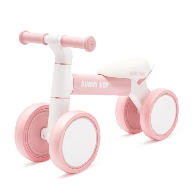 Baby Mix Dětské odrážedlo Bunny Hop Ultralight růžové Baby Mix Dětské odrážedlo Bunny Hop Ultralight růžové