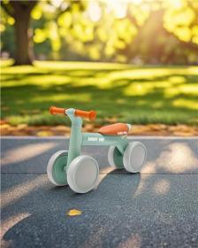 Baby Mix Dětské odrážedlo Bunny Hop Ultralight warm grey