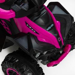 Baby Mix Dětské odrážedlo Mega s vodící tyčí žluté