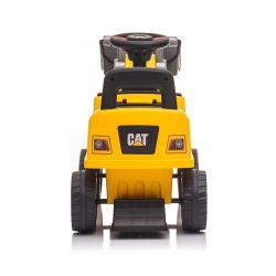 BABY MIX Dětské odrážedlo nakládač CAT žluté