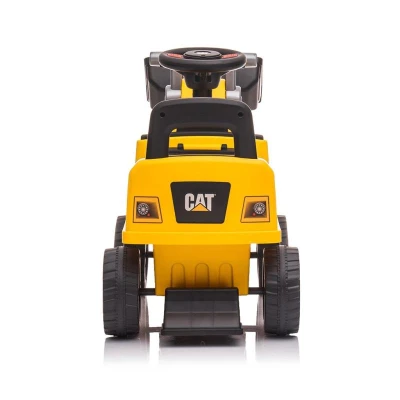 BABY MIX Dětské odrážedlo nakládač CAT žluté
