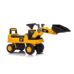BABY MIX Dětské odrážedlo nakládač CAT žluté