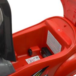 Baby Mix Dětské odrážedlo s vodící tyčí 3v1 Mega Car červené