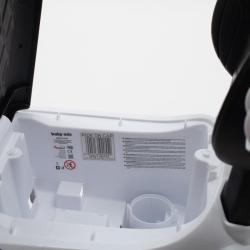 BABY MIX Dětské odrážedlo se zvukem a vodící tyčí POLICE bílé POUZE Bílá (VÝPRODEJ)