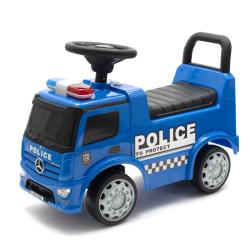 BABY MIX Dětské odrážedlo se zvukem Mercedes POLICE modré BABY MIX Dětské odrážedlo se zvukem Mercedes POLICE modré