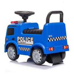 BABY MIX Dětské odrážedlo se zvukem Mercedes POLICE modré