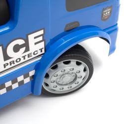 BABY MIX Dětské odrážedlo se zvukem Mercedes POLICE modré