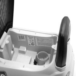 BABY MIX Dětské odrážedlo se zvukem RACER bílé