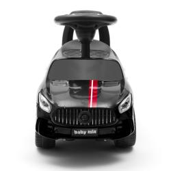 BABY MIX Dětské odrážedlo se zvukem RACER černé