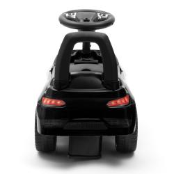 BABY MIX Dětské odrážedlo se zvukem RACER černé