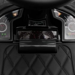 BABY MIX Dětské odrážedlo se zvukem RACER černé