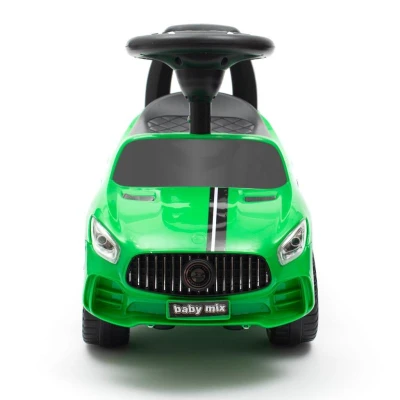 Baby Mix Dětské odrážedlo se zvukem RACER zelené